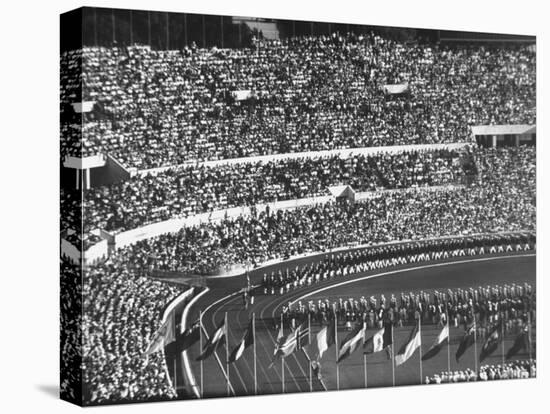 Opening Ceremony of Us Team at Olympics-null-Stretched Canvas