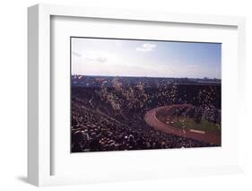 Opening Ceremony View of the Track and Field Stadium of the 1964 Tokyo Summer Olympics, Japan-Art Rickerby-Framed Photographic Print
