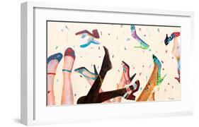 Opening Day at the Salon-Pamela K. Beer-Framed Art Print