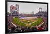 Opening Day Ceremonies featuring gigantic American Flag in Centerfield on March 31, 2008, Citize...-null-Framed Photographic Print