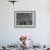 Opening Day of Baseball, Crowd Watching as Ball Flies Overhead-Francis Miller-Framed Photographic Print displayed on a wall