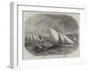 Opening Match of the Royal Victoria Yacht Club, Isle of Wight-Edwin Weedon-Framed Giclee Print