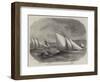 Opening Match of the Royal Victoria Yacht Club, Isle of Wight-Edwin Weedon-Framed Giclee Print