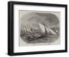 Opening Match of the Royal Victoria Yacht Club, Isle of Wight-Edwin Weedon-Framed Giclee Print