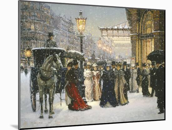 Opening Night-Alan Maley-Mounted Giclee Print