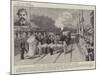 Opening of a New Branch of the Ceylon Government Railway-null-Mounted Giclee Print