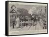 Opening of a New Branch of the Ceylon Government Railway-null-Framed Stretched Canvas