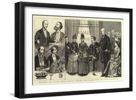 Opening of a New Free Public Library for Paddington by Lord Coleridge-null-Framed Giclee Print