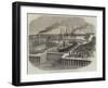 Opening of a New Graving-Dock at Jarrow, on the Tyne-null-Framed Giclee Print