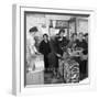 Opening of Broughs Supermarket, Thurnscoe, South Yorkshire, 1963-Michael Walters-Framed Photographic Print