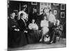 Opening of Julia's Bureau, with W T Stead and Staff-H Blackwell-Mounted Photographic Print