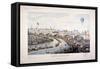 Opening of London Bridge, London, 1831-null-Framed Stretched Canvas