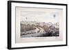 Opening of London Bridge, London, 1831-null-Framed Giclee Print