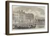 Opening of Parliament, Her Majesty Leaving Buckingham Palace-null-Framed Giclee Print