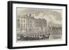 Opening of Parliament, Her Majesty Leaving Buckingham Palace-null-Framed Giclee Print