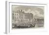 Opening of Parliament, Her Majesty Leaving Buckingham Palace-null-Framed Giclee Print