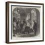 Opening of Parliament, the Queen Received at the Peers' Entrance of the Palace of Westminster-null-Framed Giclee Print