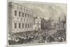 Opening of Parliament, the Royal Procession Passing Whitehall-null-Mounted Giclee Print