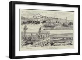 Opening of the Algesiras Railway, Near Gibraltar-null-Framed Giclee Print