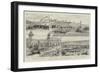 Opening of the Algesiras Railway, Near Gibraltar-null-Framed Giclee Print