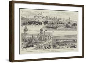 Opening of the Algesiras Railway, Near Gibraltar-null-Framed Giclee Print