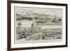 Opening of the Algesiras Railway, Near Gibraltar-null-Framed Giclee Print