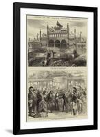 Opening of the American Centennial Exhibition-null-Framed Giclee Print