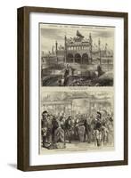 Opening of the American Centennial Exhibition-null-Framed Giclee Print
