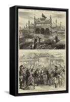 Opening of the American Centennial Exhibition-null-Framed Stretched Canvas