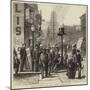 Opening of the American Centennial Festival Exhibition, a Street in Philadelphia-null-Mounted Giclee Print