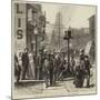 Opening of the American Centennial Festival Exhibition, a Street in Philadelphia-null-Mounted Giclee Print