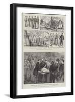 Opening of the Anglo-Danish Exhibition-null-Framed Giclee Print