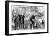 Opening of the Anglo-French Telephone Line, 1891-null-Framed Giclee Print