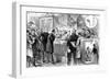 Opening of the Anglo-French Telephone Line, 1891-null-Framed Giclee Print