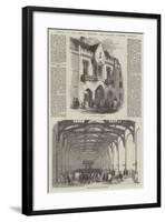 Opening of the Boston, Sleaford, and Midland Counties Railway-Samuel Read-Framed Giclee Print