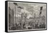 Opening of the Boulevard Du Prince Eugene, at Paris, by the Emperor-Felix Thorigny-Framed Stretched Canvas