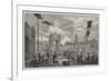 Opening of the Boulevard Du Prince Eugene, at Paris, by the Emperor-Felix Thorigny-Framed Giclee Print