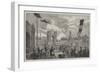 Opening of the Boulevard Du Prince Eugene, at Paris, by the Emperor-Felix Thorigny-Framed Giclee Print