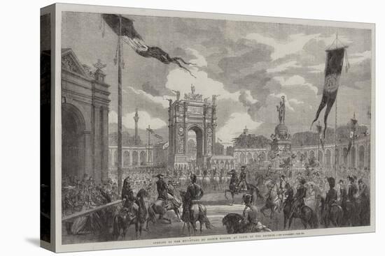 Opening of the Boulevard Du Prince Eugene, at Paris, by the Emperor-Felix Thorigny-Stretched Canvas