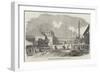 Opening of the Canada Great Western Railway, London Station-null-Framed Giclee Print