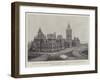 Opening of the Canadian Parliament on 16 March, the Houses of Parliament, Ottawa-null-Framed Giclee Print