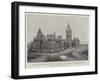 Opening of the Canadian Parliament on 16 March, the Houses of Parliament, Ottawa-null-Framed Giclee Print