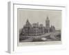 Opening of the Canadian Parliament on 16 March, the Houses of Parliament, Ottawa-null-Framed Giclee Print