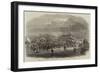 Opening of the Cape Town and Wellington Railway, Arrival of the First Train at Wellington Station-null-Framed Giclee Print