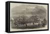 Opening of the Cape Town and Wellington Railway, Arrival of the First Train at Wellington Station-null-Framed Stretched Canvas