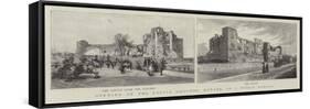 Opening of the Castle Grounds, Newark, as a Public Garden-null-Framed Stretched Canvas