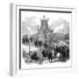 Opening of the Clifton Suspension Bridge, Bristol, 1864-null-Framed Giclee Print