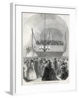 Opening of the Cork Temperance Institute, 1845-null-Framed Giclee Print