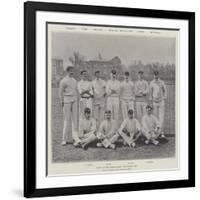 Opening of the Cricket Season, the Surrey Team-null-Framed Giclee Print