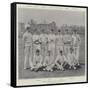 Opening of the Cricket Season, the Surrey Team-null-Framed Stretched Canvas